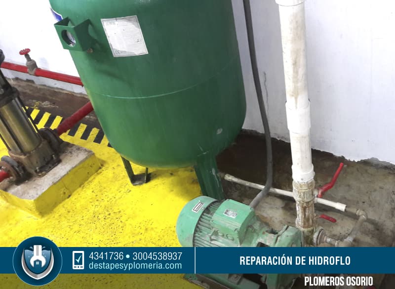 Instalación de motobombas