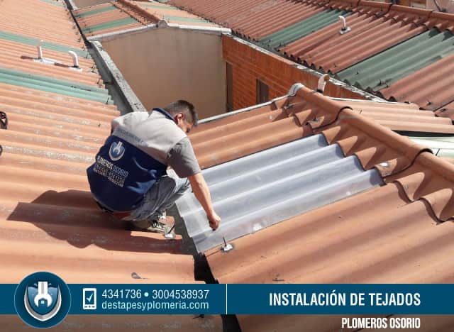 Instalación tejados en Bogotá